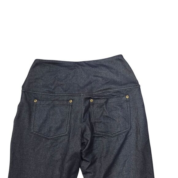 Ruby Ribbon Denim Leggings Size S - Picture 4 of 6